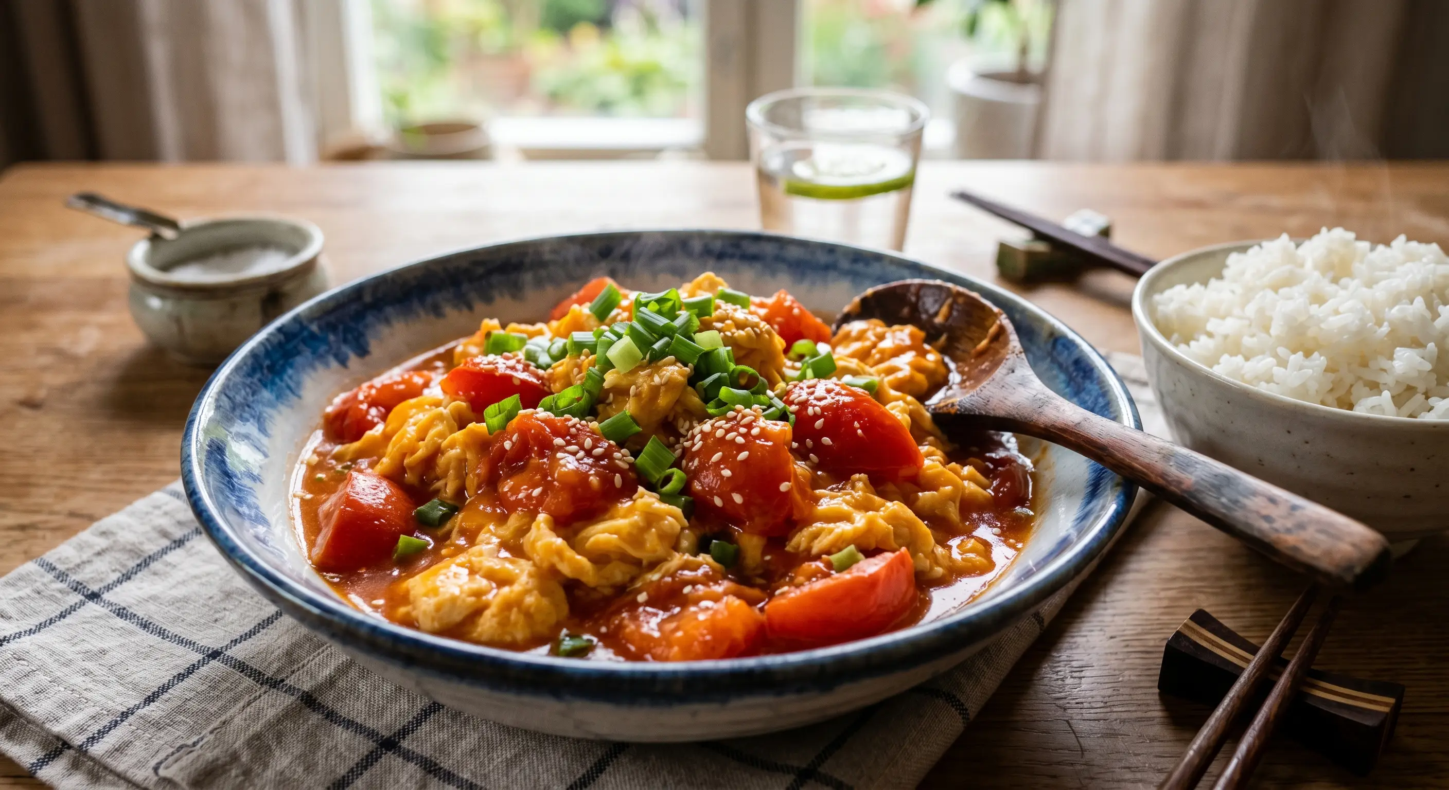 Fan Qie Chao Dan – Traditsiooniline Hiina Tomati-Munarog